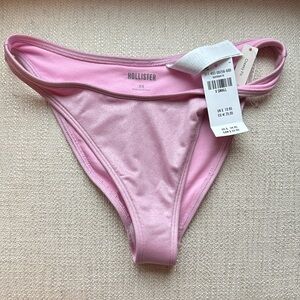 Hollister Light Pink High-Cut Bikini Bottoms